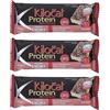Kilocal Protein Barretta Cioccolato Bianco Cocco Frutti Rossi 3x25 g Compresse
