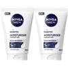 Nivea Men Sensitive Moisturiser 2x100 ml