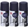 Nivea Men Black&White Invisible Original Spray Mini 3x35 ml