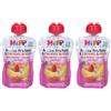 Hipp Bio Frutta Frullata&Cereali Antichi Mela Banana Lampone Farro 90 G 3x90 g