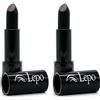 LEPO Rossetto Cambiacolore idratante a lunga durata pH sensibile Tonalità NERO 2x1 pz
