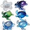 EKKONG Stampo in Silicone Tartaruga, Carino Stampo di Colata Tartaruga, Stampi in Silicone 3D Animali per DIY Casa delle Bambole Accessori Decorazione Paesaggio Giardino