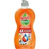 Nelsen Concentrato Antiodore, Detersivo per Piatti a mano concentrato, 6X azione pulente, confezione da 1 flacone da 450 ml
