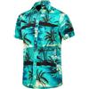 EUOW Modern/Fitted Camicia Button-Down, Multicolore Bl3, S Uomo