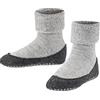 FALKE Cosyshoe - Calzini unisex per bambini, traspiranti, termoregolanti, in lana, antiscivolo, sulla suola in feltro, confortevoli, caldi, con peluche, resistenti, 1 paio