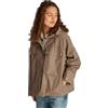 Tommy Hilfiger Donna Parka Cotton Nylon Short con Cappuccio, Marrone (Tundra Brown), 42