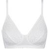 Dim Reggiseno Donna senza Ferretto in Pizzo Daily Dentelle x1, Bianco, 4B