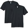 American Apparel Tri-Blend Track T-Shirt, Style Gtr401, Confezione da 2 T-Shirt Unisex - Adulto (Pacco da 2)