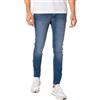 JACK & JONES Jjiliam Jjoriginal Agi 005 Noos, Jeans skinny, Cowboy Blu, 34W / 32L