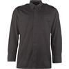 Mil-Tec Camicia da Lavoro a 1/1 Manica T/C. Camicia Classica per Autorità, Sicurezza e associazioni. Robusto Tessuto Twill. Sistema di Spalle con Alette Rimovibili