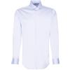 Seidensticker Camicia da Uomo, vestibilità Normale, Facile da Stirare, Colletto Kent, Maniche Extra Lunghe, 100% Cotone, Blu, 48