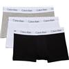 Calvin Klein Uomo Pantaloncini Boxer Vita Bassa Confezione da 3 Intimo, Multicolore (Black/White/Grey Heather), XL