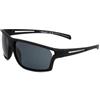 Timberland TB9307 Occhiali da Sole Uomo, Occhiali da Sole Casual Leggeri, Forma Lente Rettangolare, Lenti Fumo Polarizzato, Nero Opaco