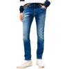 Tommy Jeans Jeans Uomo Scanton Slim Elasticizzati, Blu (Wilson Mid Blue Stretch), 27W/32L
