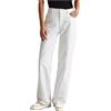 Marc O'Polo Marc OߴPolo Denim Donna Jeans in cotone bio wide leg, Multicolore (White Multi 01), W34/L32