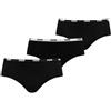 PUMA Hipster, Biancheria intima Donna, Nero, XS