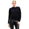 Desigual Maglione da Donna Shasa, Nero, XL