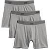 GAP 3-Pack Boxer Brief Underpants Underwear Intimo, Grigio Erica, Small Uomo