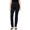Gloria Vanderbilt Jeans da Donna Classici Affusolati Amanda Regular, Nero, 46 Lungo