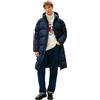 Tommy Hilfiger Uomo Cappotto Down Parka Cappotto Imbottito, Blu (Desert Sky), M