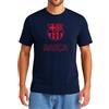 Icon Sports FC Barcelona, Maglietta Ufficiale da Calcio da Uomo, a Maniche Corte, in Cotone, con Licenza Ufficiale Barça