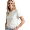 Street One T Shirt Manica Increspata off White 44