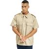 Brandit 1/2 Maniche Camicia US Uomo Camicia Maniche Corte Nero 80% Poliestere, 20% Cotone Regular