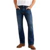 Wrangler Jeans da Uomo Wrancher, Bootcut Fit, Bootcut Leg, Old Habits, 36W x 32L