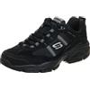 Skechers 51241-bbk_40, Scarpe da ginnastica Uomo, Marron Noir, 40 EU