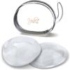 Uplift Secret Inserti in Silicone per Reggiseno, in Gel Trasparente, Push-up, per Migliorare Il Seno, Trasparente, M