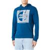 JACK & JONES Bestseller A/S Jjstein Felpa con Cappuccio, Sailor Blue, M Uomo