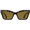 KARL LAGERFELD Women's Sunglasses KL6220S - Dark Tortoise with Solid Brown Lens
