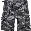 Brandit BDU Ripstop Short Pantaloni Cargo da Uomo, Grey Camo