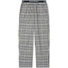 Emporio Armani Pantalone Uomo in Tessuto Tinto in Filo Blu L, Blu, L
