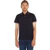 Tommy Hilfiger Uomo Maglietta Polo Maniche Corte Core Tommy Tipped Slim Fit, Blu (Desert Sky), XS