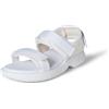 Amazon Essentials Sandali Sportivi a Punta Aperta Bambine e Ragazze, Bianco Beige, 29 EU