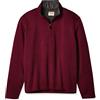 Wrangler Authentics Fodera in Pile a Maniche Lunghe con Cerniera Ißverschllee. Maglione da Uomo USA, Zinfandel Cinese, S