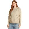 Tommy Hilfiger Donna Pullover Jersey Stitch con Scollo a Barca, Beige (Sandalwood), 58