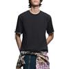 Desigual TS_Check_Double T-Shirt Uomo (Pacco da 1)