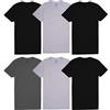 Fruit of The Loom Crew Tee Undershirts, Moisture Wicking & Tag Free, Also Available in Big & Tall Biancheria Intima Uomo (Pacco da 6)