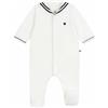 Petit Bateau Pyjama Bébé En Velours À col Vareuse A0dqp01 Abbigliamento Notte Unisex - Bimbi 0-24 (Pacco da 1)