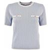 Morgan 251-mseoul Maglione, Colore: Celeste, Taglia: XL