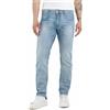 Replay Jeans da Uomo Anbass Slim Fit con Power Stretch, Blu (Light Blue 010), 36W / 30L