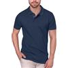 HRM Heavy Stretch M Polo, Blu Navy (04-Blu Navy), S Uomo