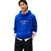Tommy Hilfiger Uomo Felpa con Cappuccio Oval Graphic con Logo, Blu (Wedge Blue), XS