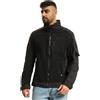 Brandit Fleece Ripstop Jacket, Color: black, Size: 4XL
