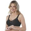 Bestform Valore Casual #5006715 Reggiseno, Opaque, Nero, 6D Donna