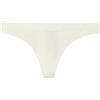 Emporio Armani Mutandine a Perizoma da Donna in Microfibra, Confezione da 2, Bianco, S, Bianco, S