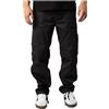 Mil-Tec - Pantaloni Zip Tipo BDU Nero, Pantaloni Unisex - Adulto
