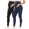 Buttergene - Leggings Premaman da Donna, Coprono la Pancia, Abbigliamento Sportivo Premaman, Pantaloni Attillati da Allenamento e Yoga